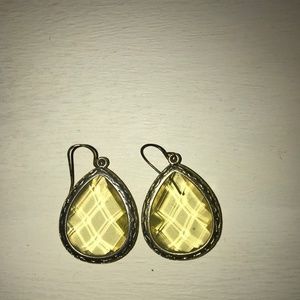 Gold earrings